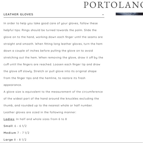 RL Portolano leather fringe gloves - Picture 5 of 6